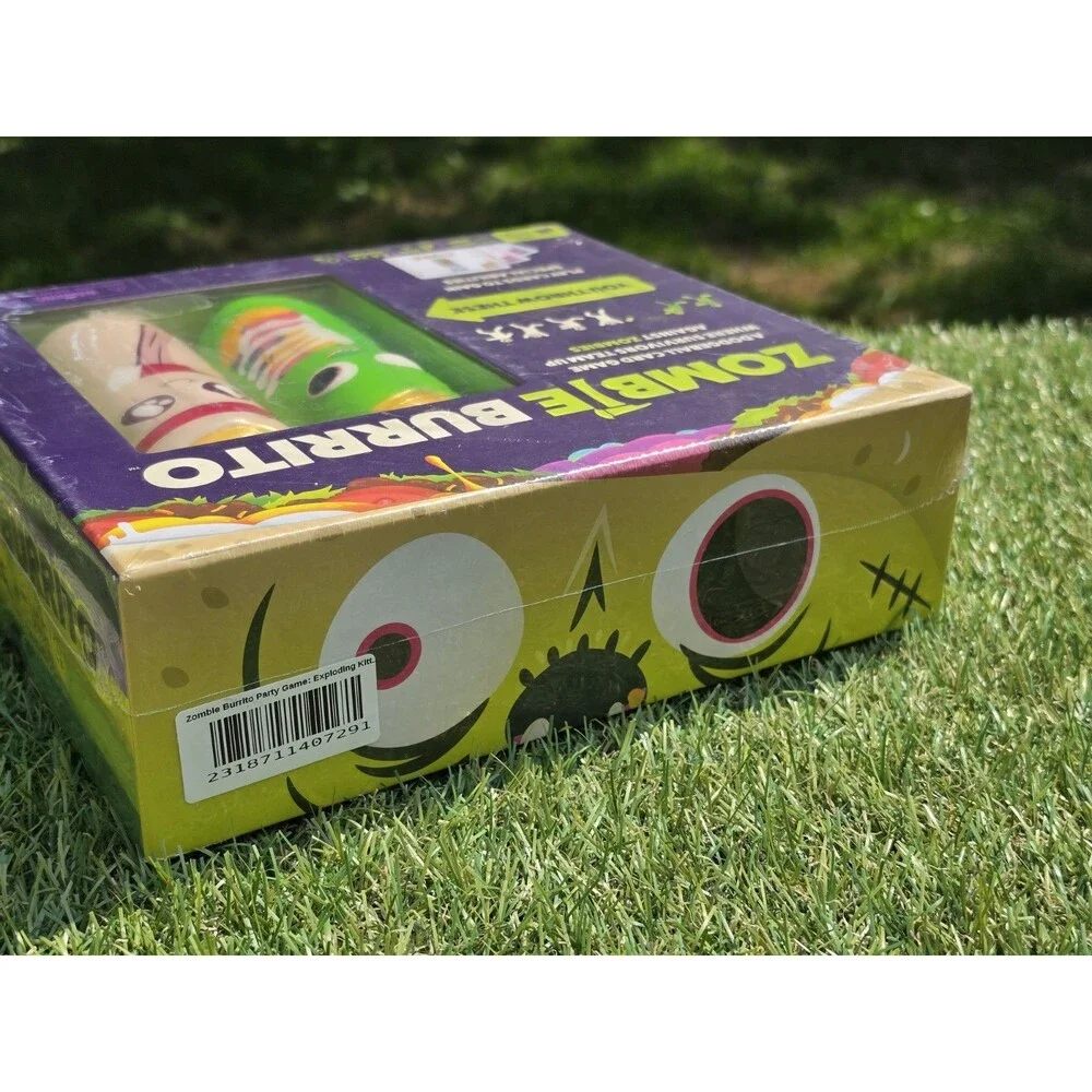 Zombie Burrito  A Dodgeball Card Game By Exploding Kittens Throw Party New*